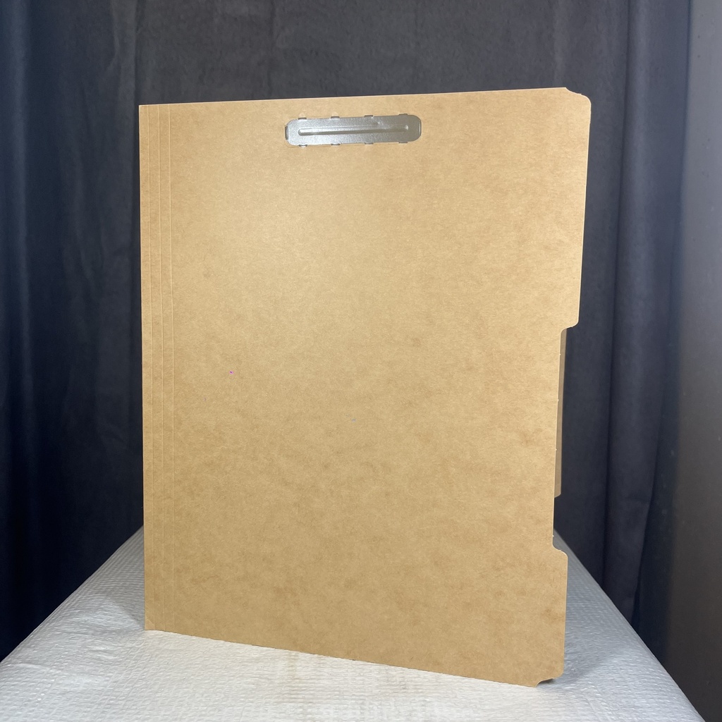 FOLDER, FILE LETTER W/FASTENER