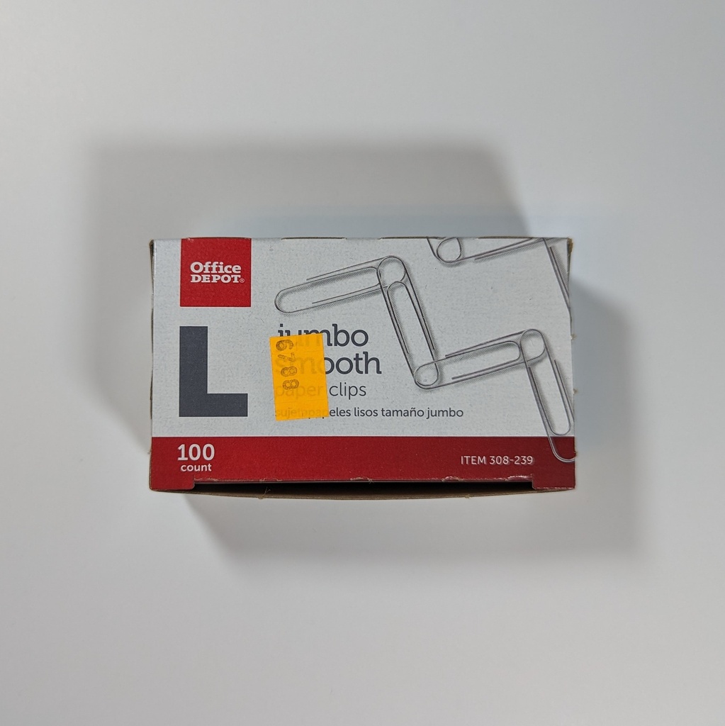 CLIP, PAPER JUMBO