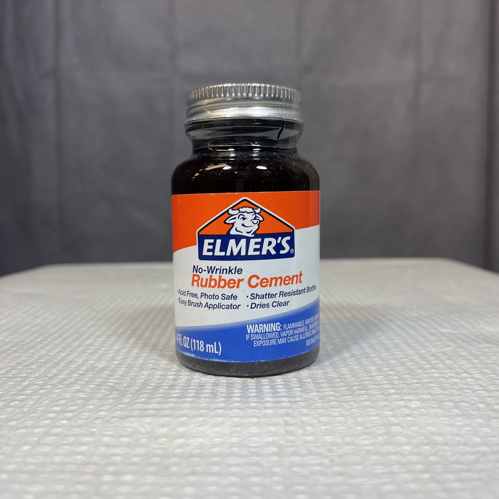 CEMENT, RUBBER W/BRUSH TOP 4 O