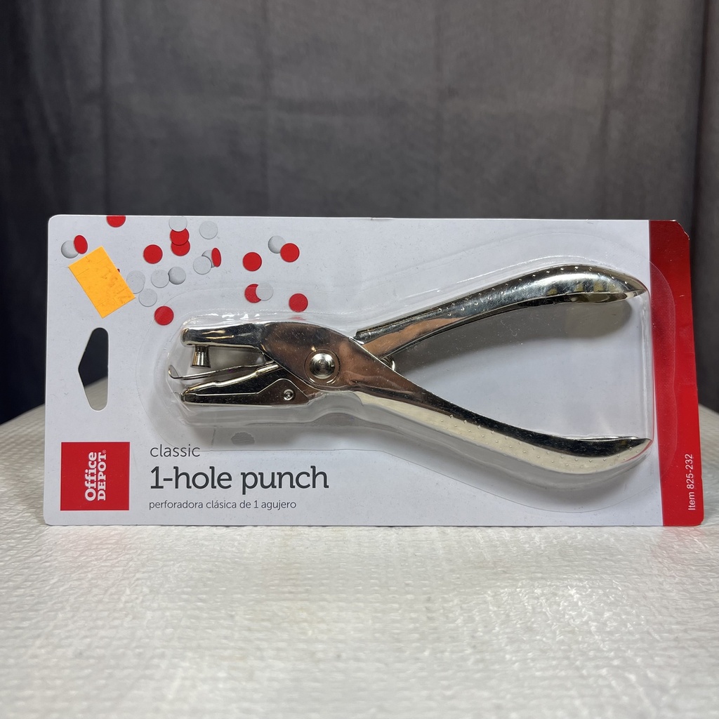 PUNCH, PAPER HAND 1 HOLE