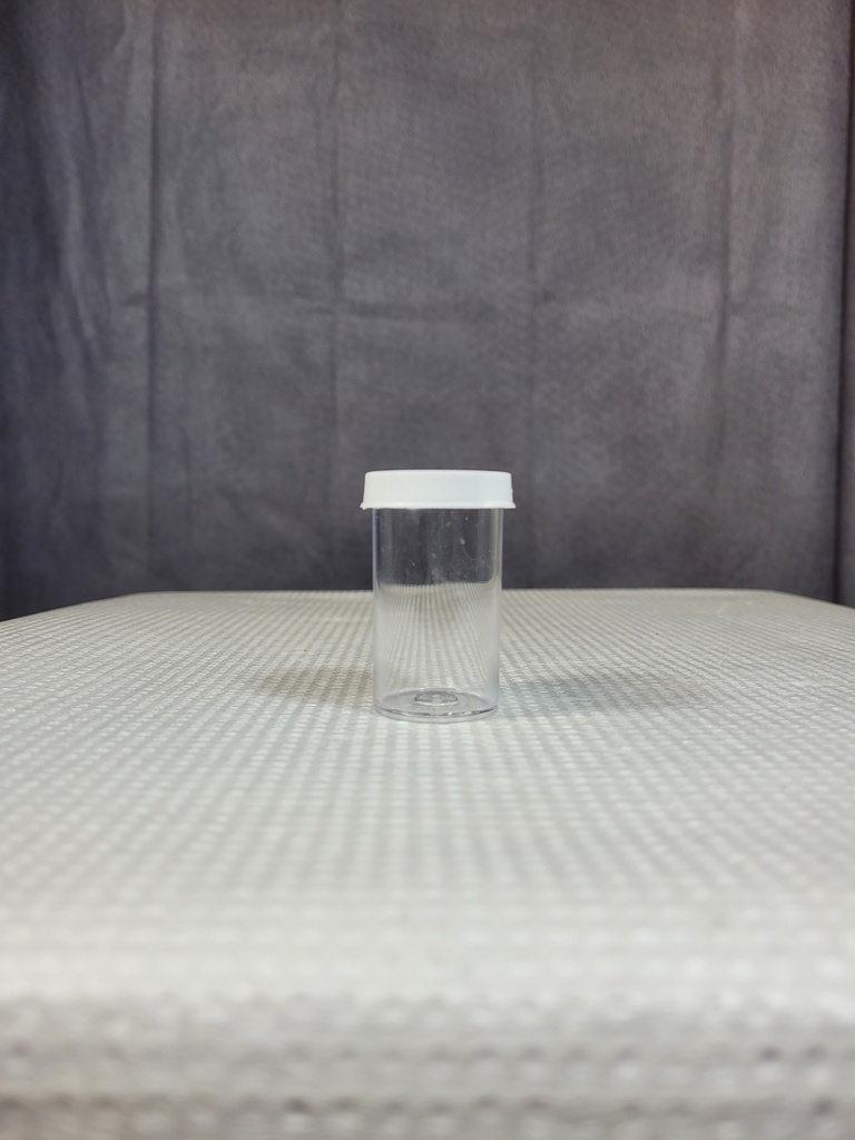 VIAL, POLYETHYLENE 7 DRAM