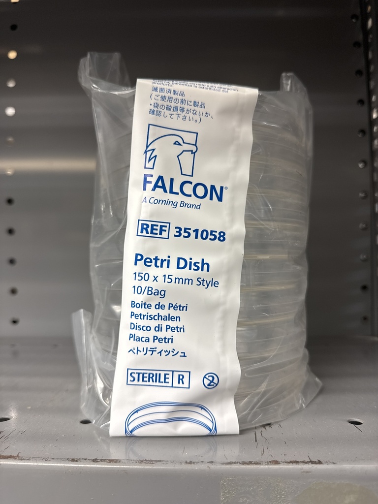 DISH, PETRI POLYSTYRENE 150 MM