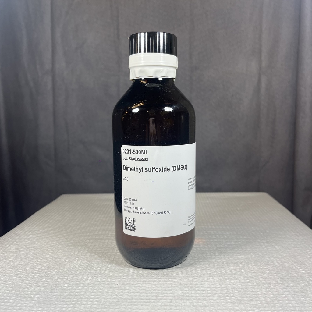DIMETHYL SULFOXIDE, 500 ML ACS
